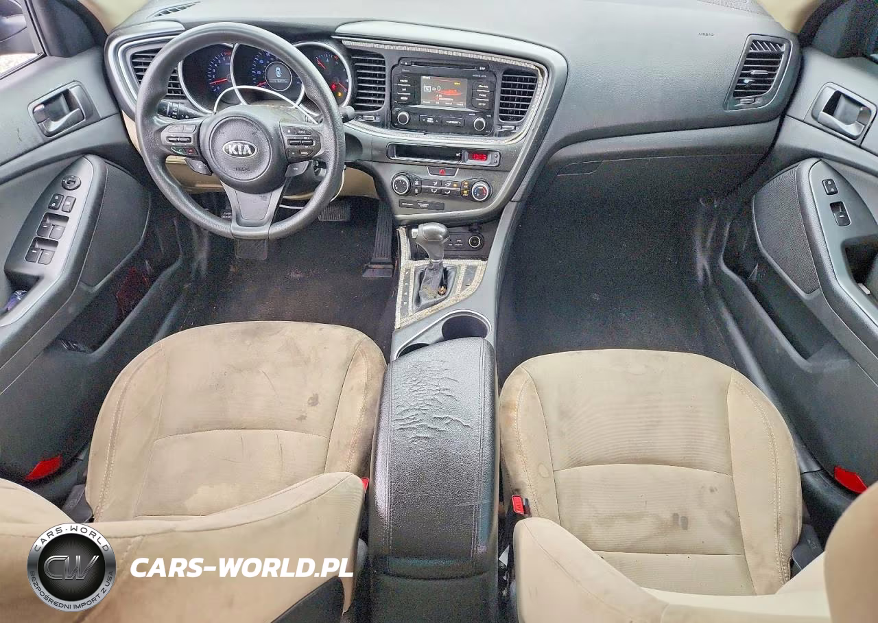 2015 Kia Optima Lx VIN:5XXGM4A73FG518665 - 8