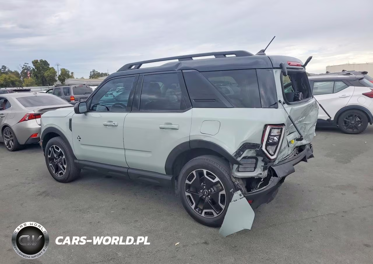 2022 Ford Bronco Sport Outer Banks VIN:3FMCR9C64NRD33411 - 2