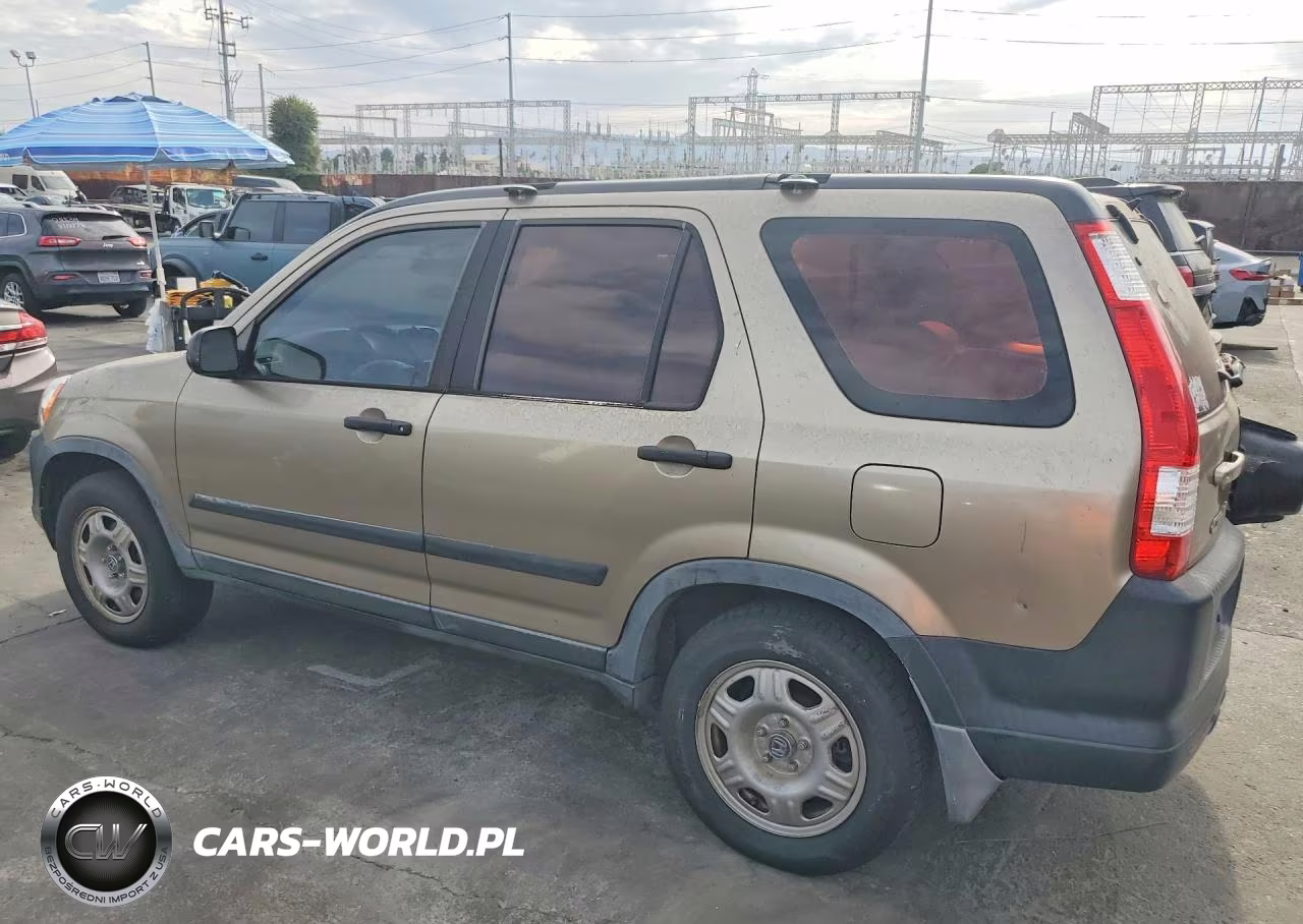 2005 Honda Cr-V Lx VIN:JHLRD68505C012365 - 2