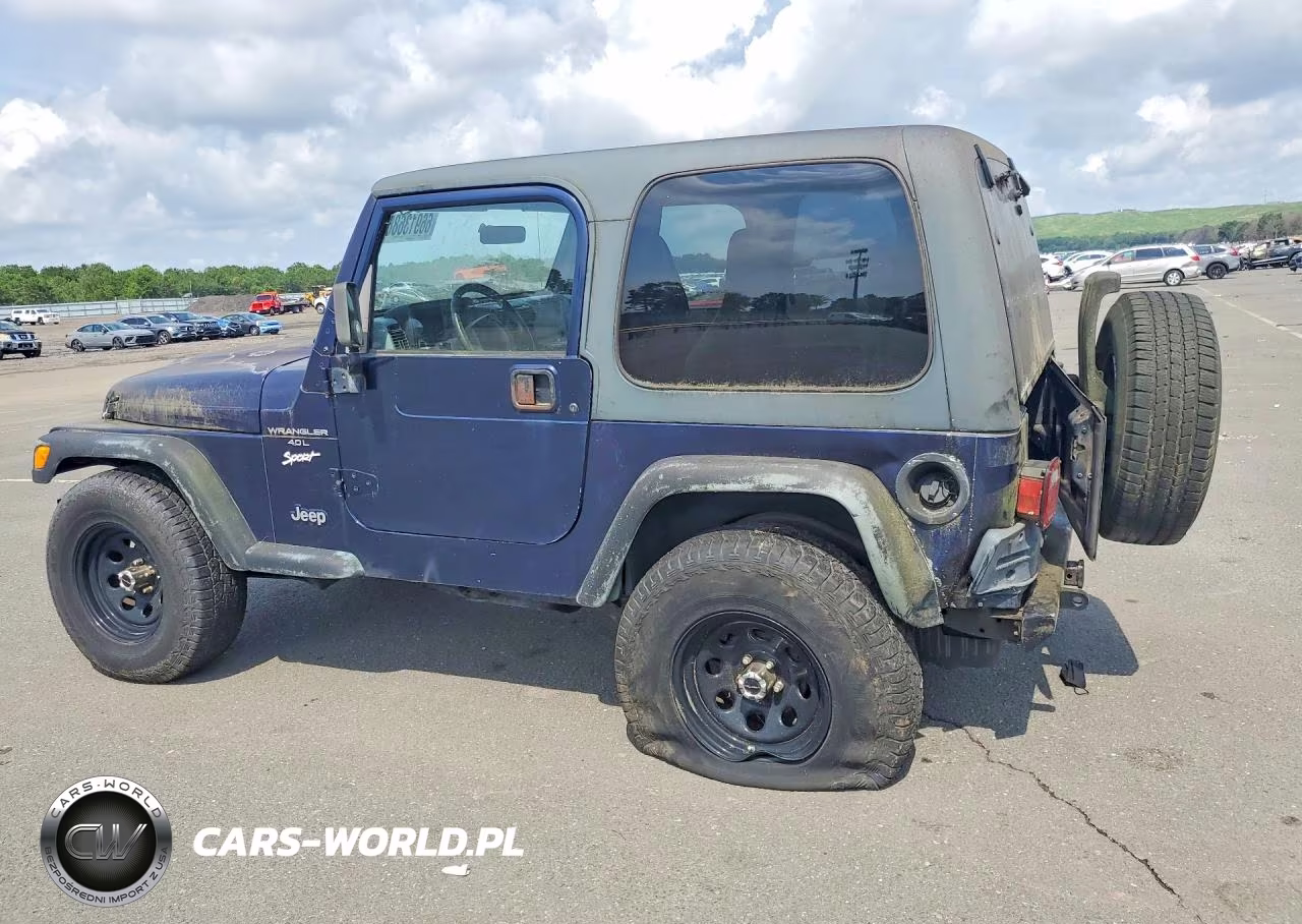 1997 Jeep Wrangler - Tj Sport VIN:1J4FY19S4VP538741 - 2