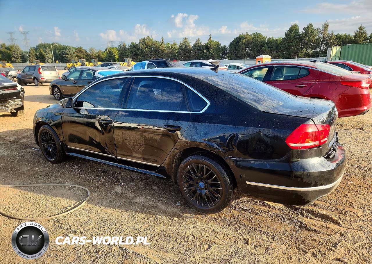 2012 Volkswagen Passat Sel VIN:1VWCP7A33CC023332 - 2