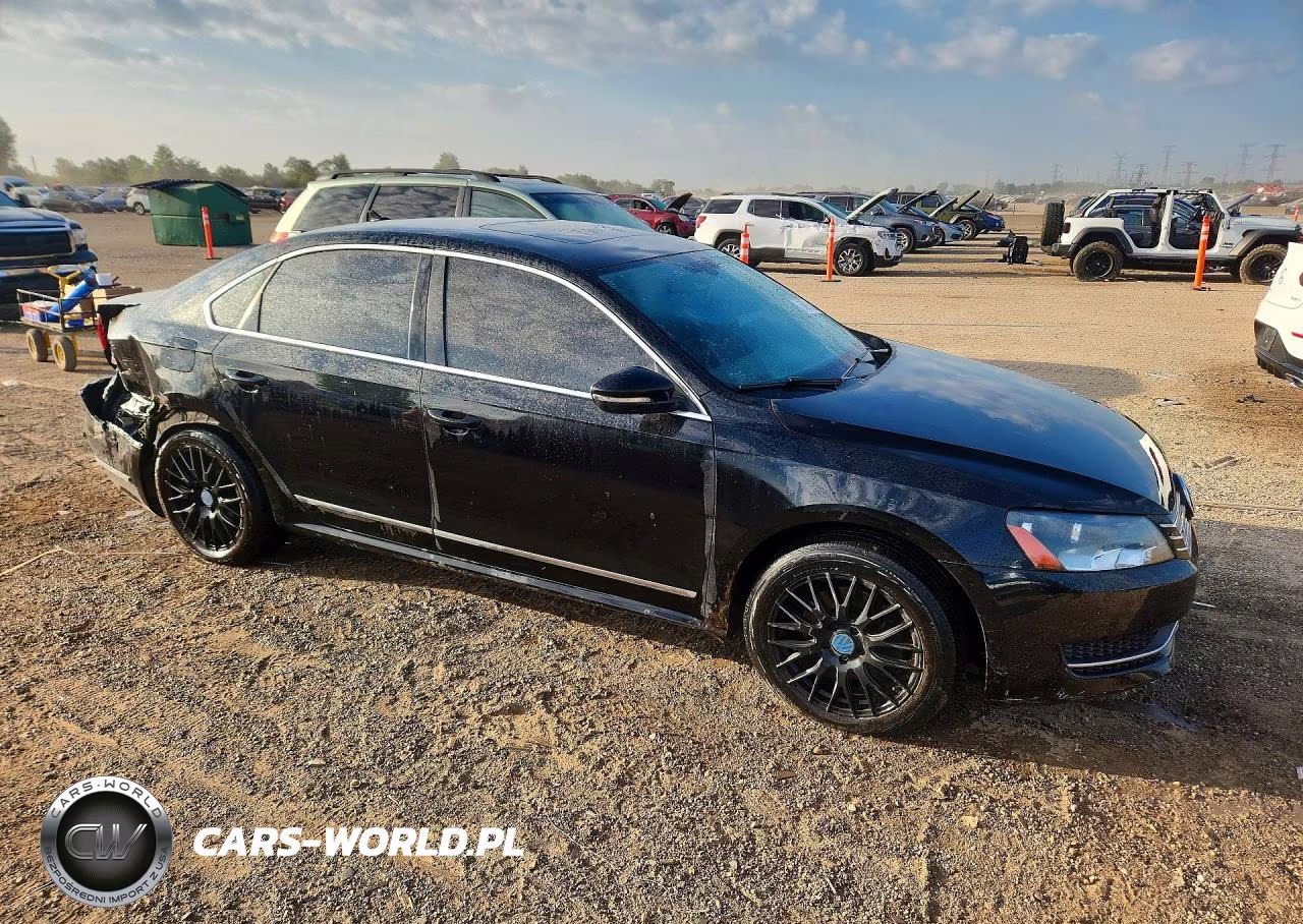 2012 Volkswagen Passat Sel VIN:1VWCP7A33CC023332 - 4
