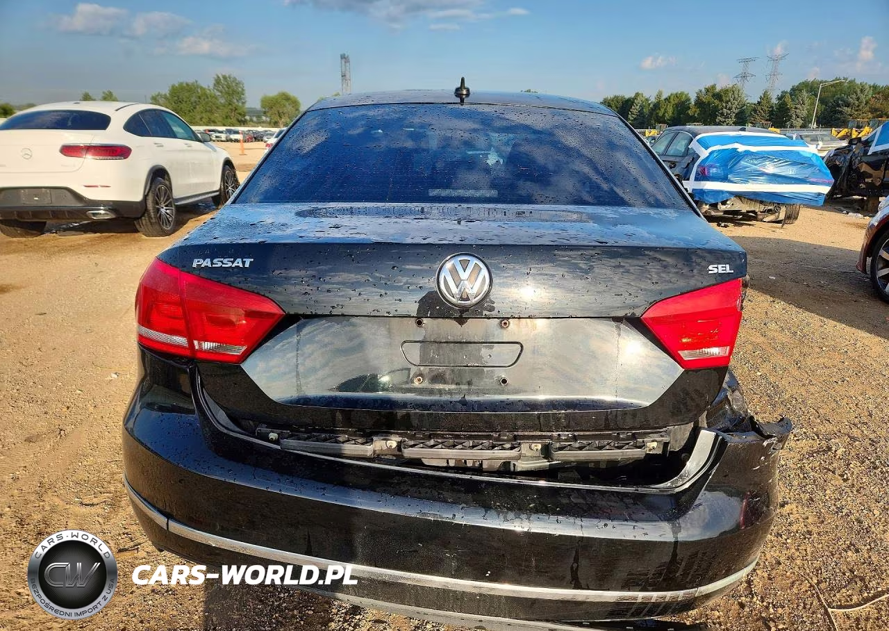 2012 Volkswagen Passat Sel VIN:1VWCP7A33CC023332 - 6