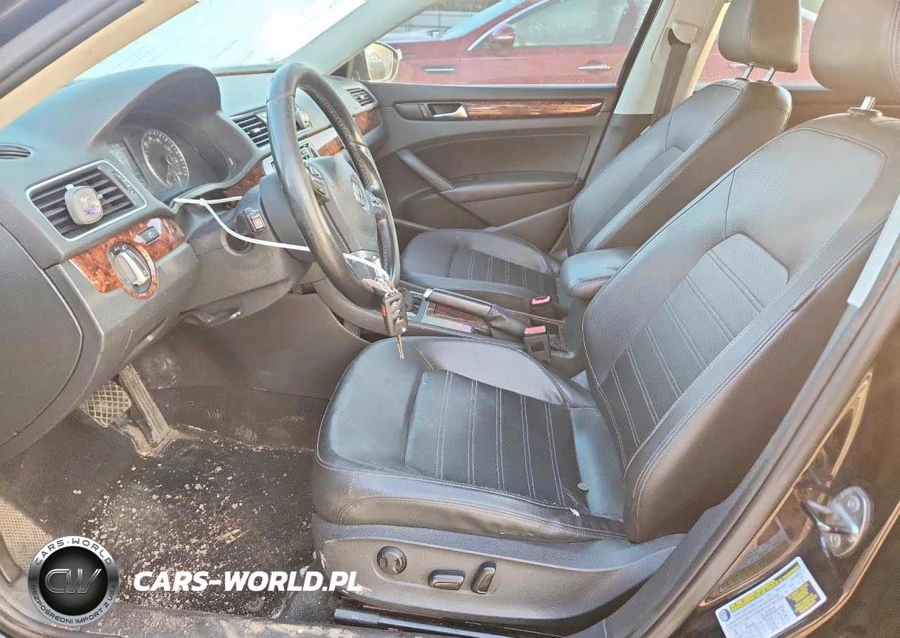 2012 Volkswagen Passat Sel VIN:1VWCP7A33CC023332 - 7