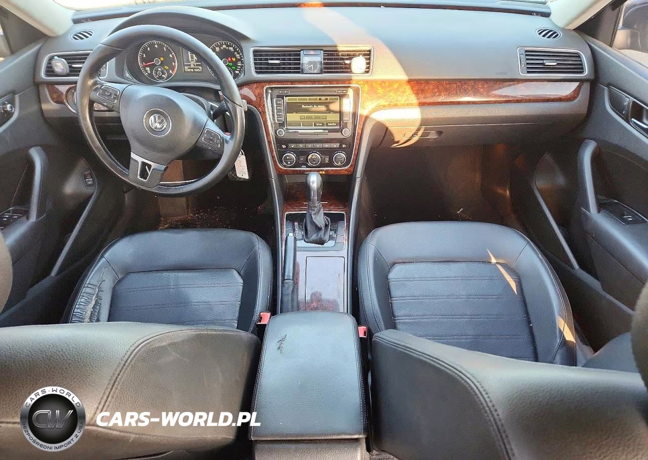 2012 Volkswagen Passat Sel VIN:1VWCP7A33CC023332 - 8