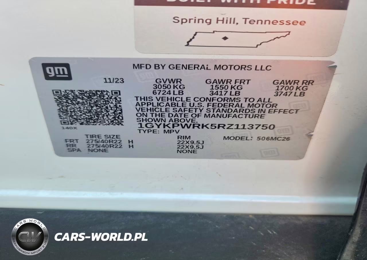 2024 Cadillac Lyriq Sport VIN:1GYKPWRK5RZ113750 - 13