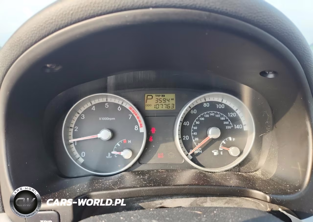 2008 Hyundai Accent Gls VIN:KMHCN46C38U250999 - 9