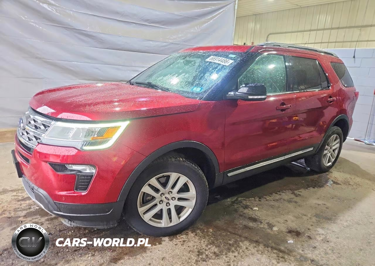 2018 Ford Explorer Xlt VIN:1FM5K8D85JGA77594 - 1