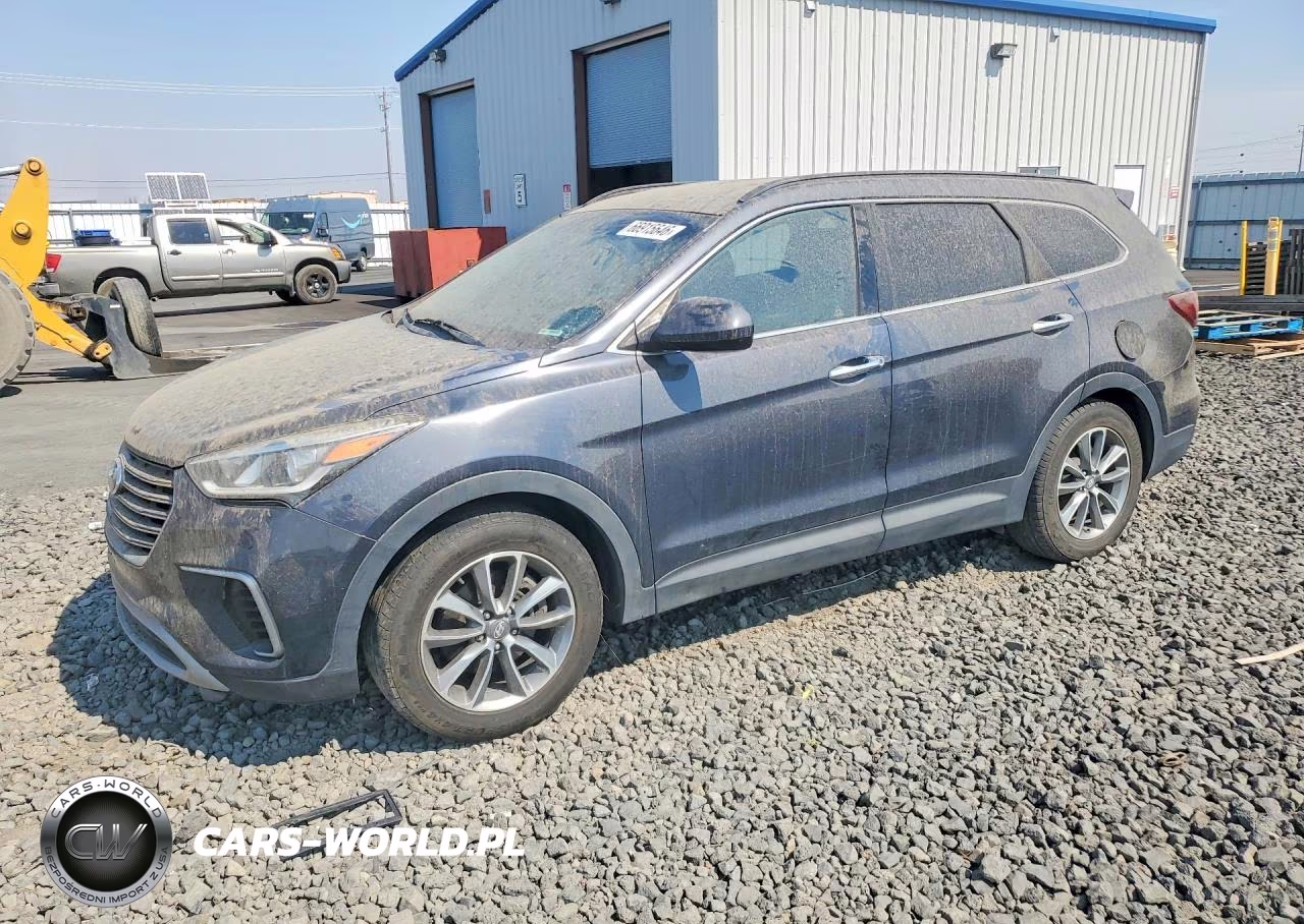 2017 Hyundai Santa Fe Se VIN:KM8SM4HF0HU192503 - 1