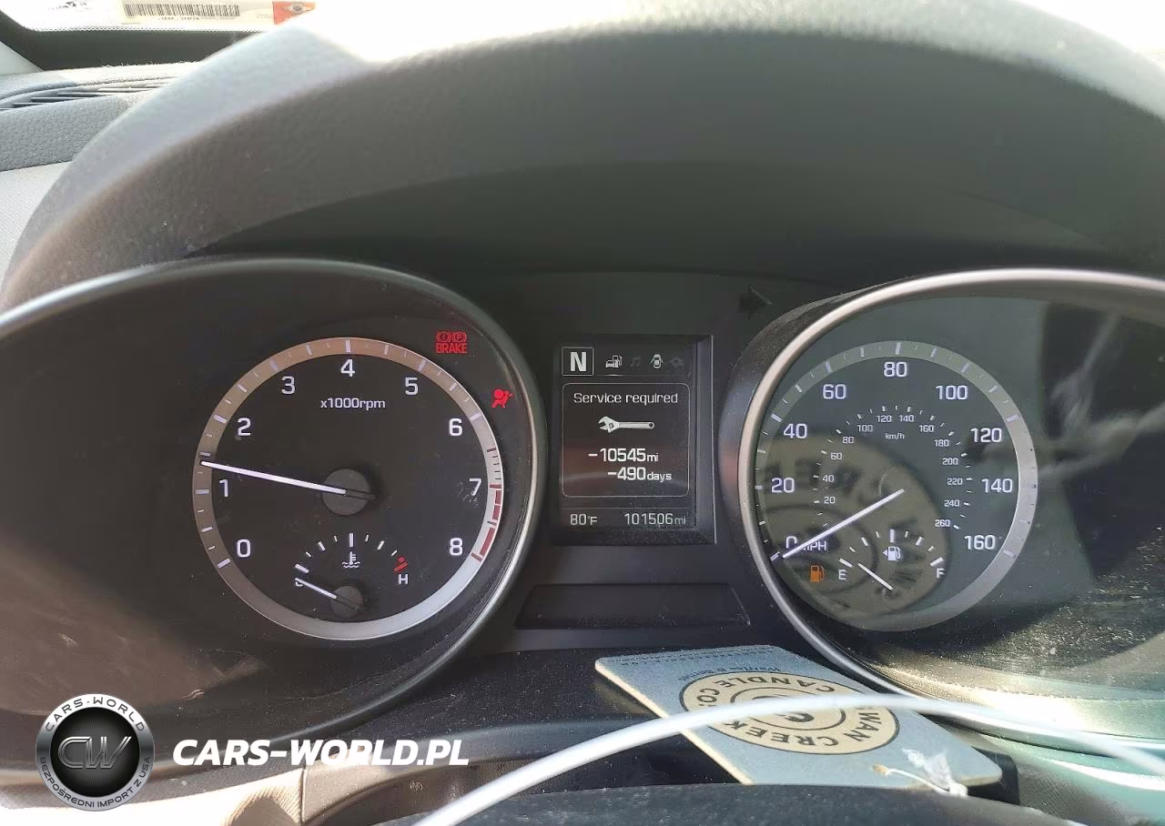 2017 Hyundai Santa Fe Se VIN:KM8SM4HF0HU192503 - 9