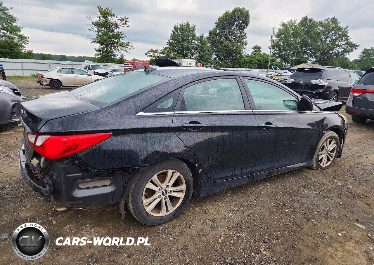 2014 Hyundai Sonata Gls VIN:5NPEB4ACXEH913858 - 3
