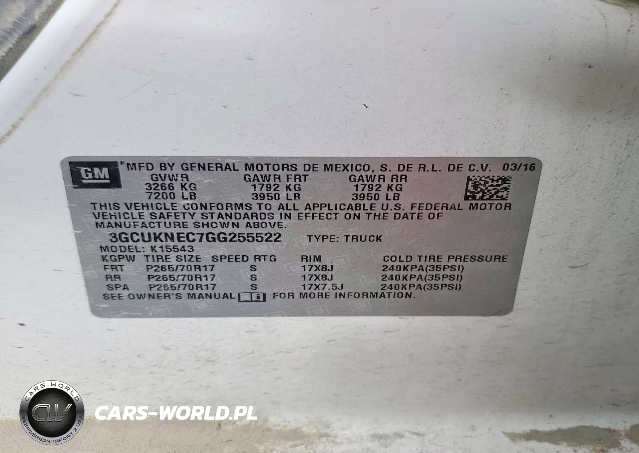 2016 Chevrolet Silverado K1500 VIN:3GCUKNEC7GG255522 - 13