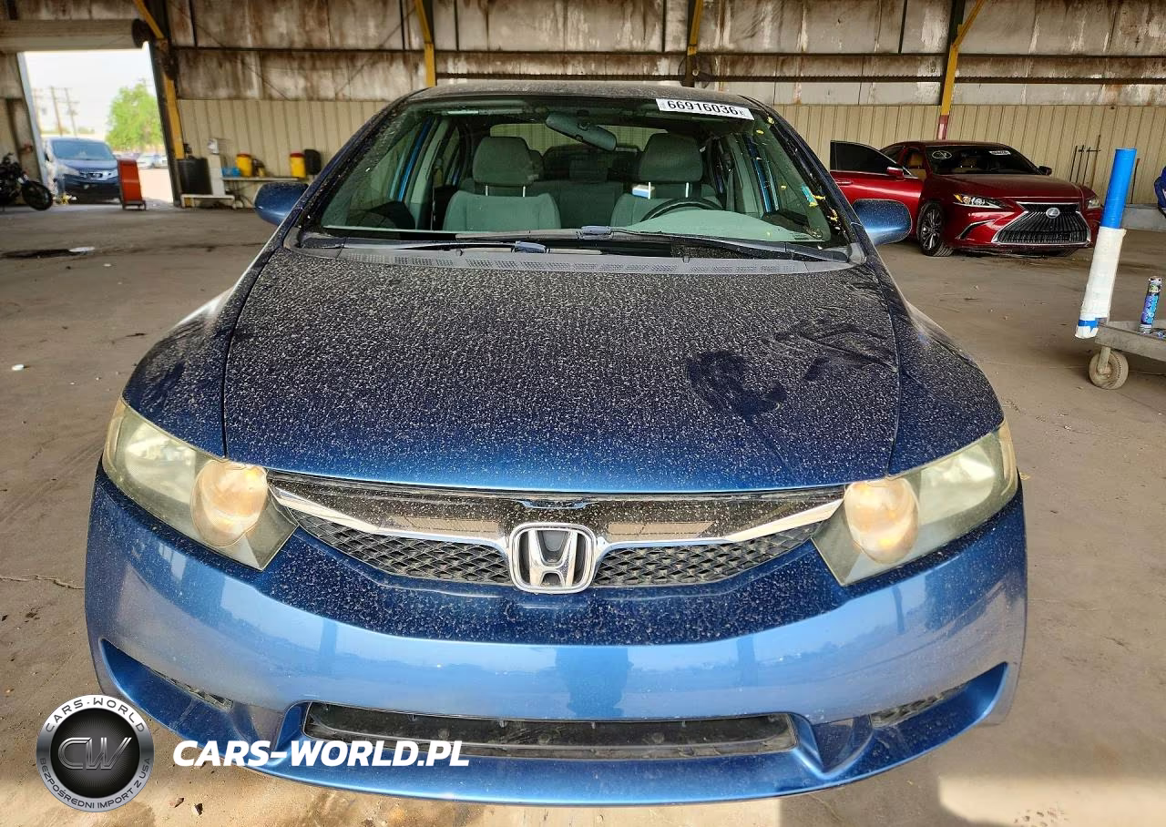 2011 Honda Civic Lx VIN:2HGFA1F58BH504716 - 5