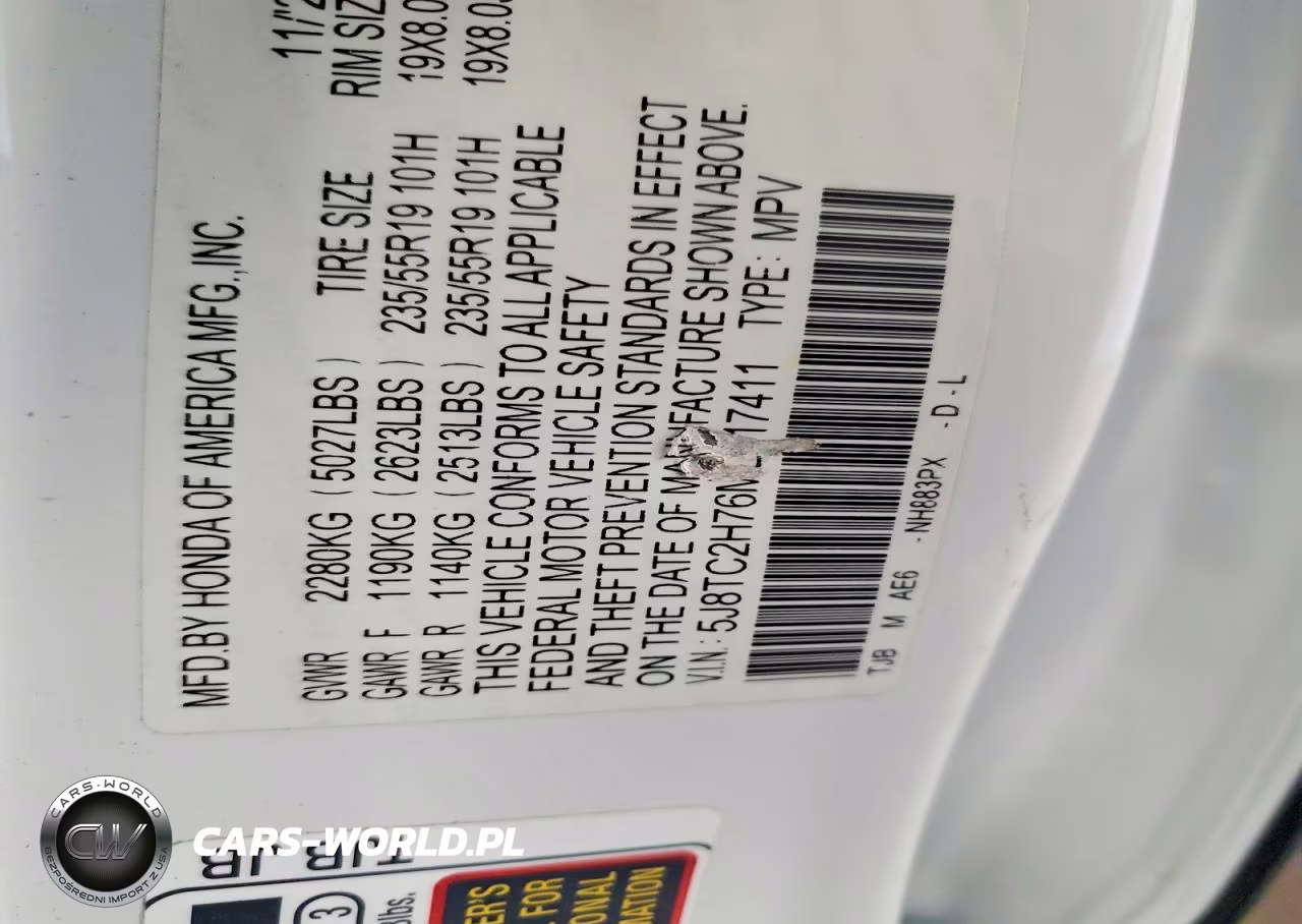 2021 Acura Rdx Advance VIN:5J8TC2H76ML017411 - 14