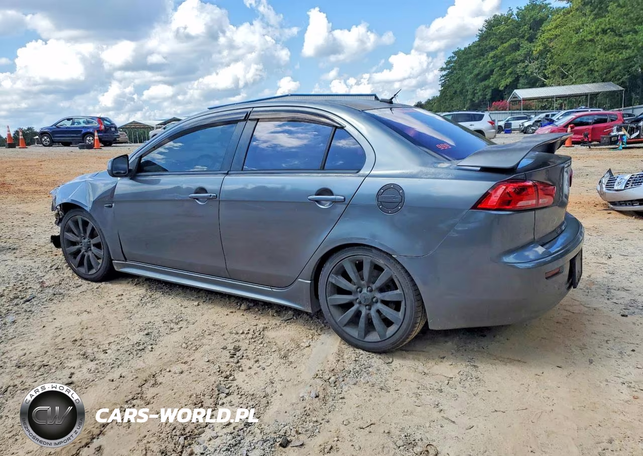 2009 Mitsubishi Lancer Gts VIN:JA3AU86W19U001777 - 2
