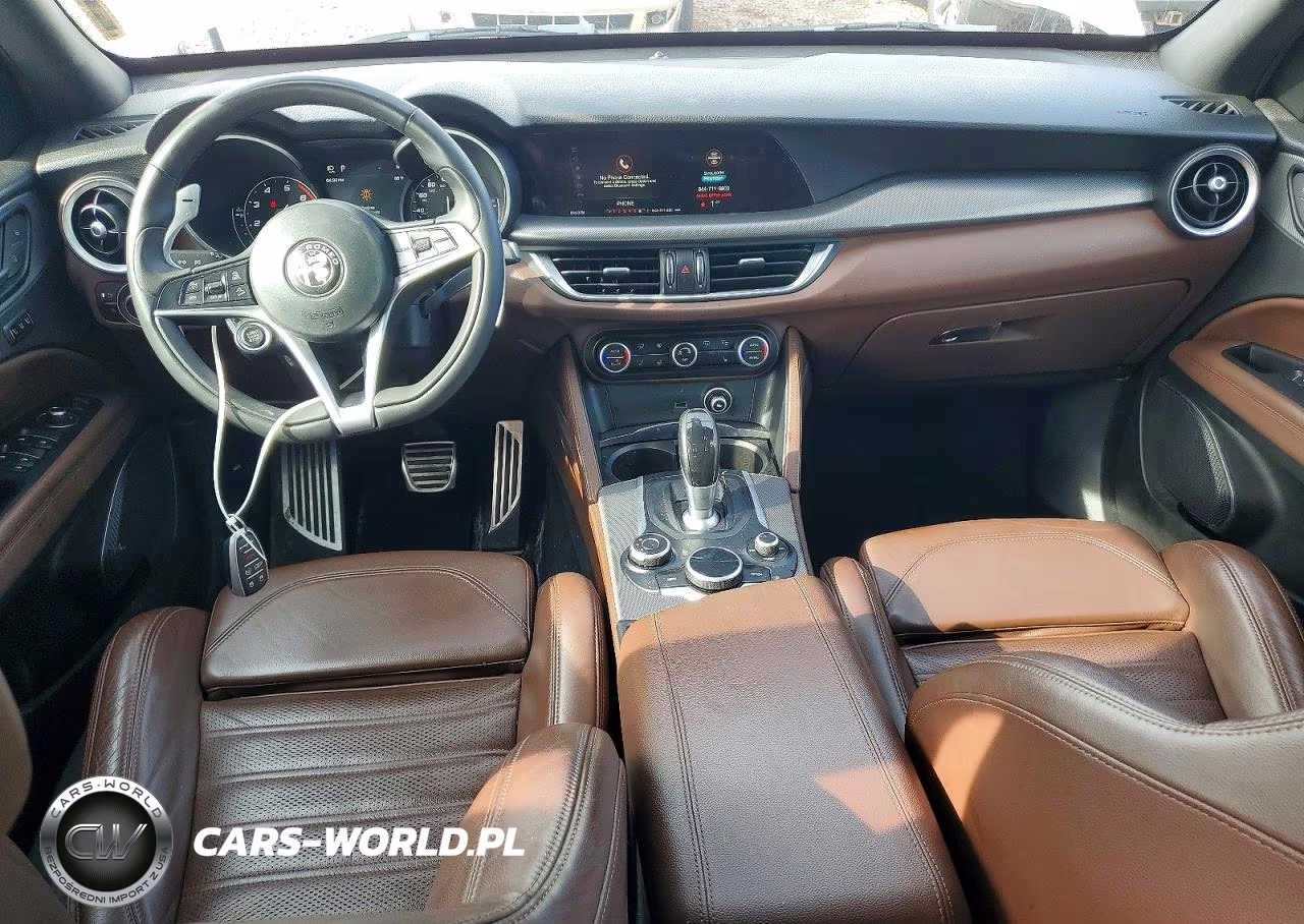 2019 Alfa Romeo Stelvio Ti VIN:ZASPAKBN7K7C29566 - 8