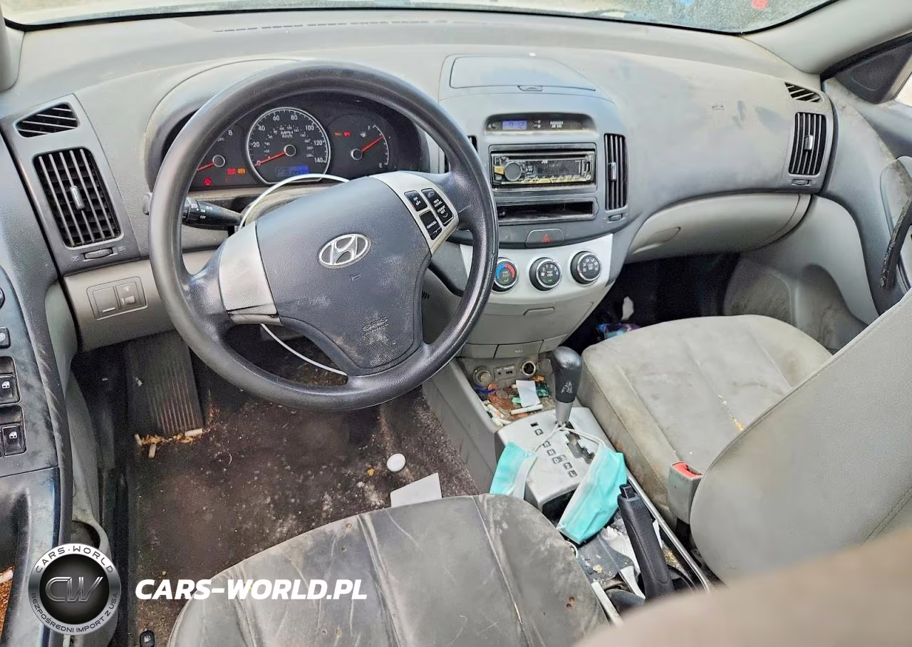 2009 Hyundai Elantra Gls VIN:KMHDU46D79U821105 - 8