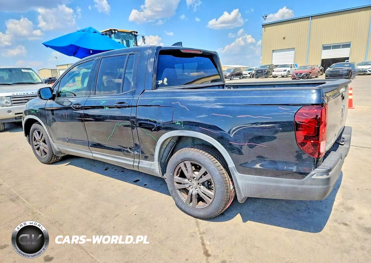 2019 Honda Ridgeline Sport VIN:5FPYK2F1XKB002794 - 2