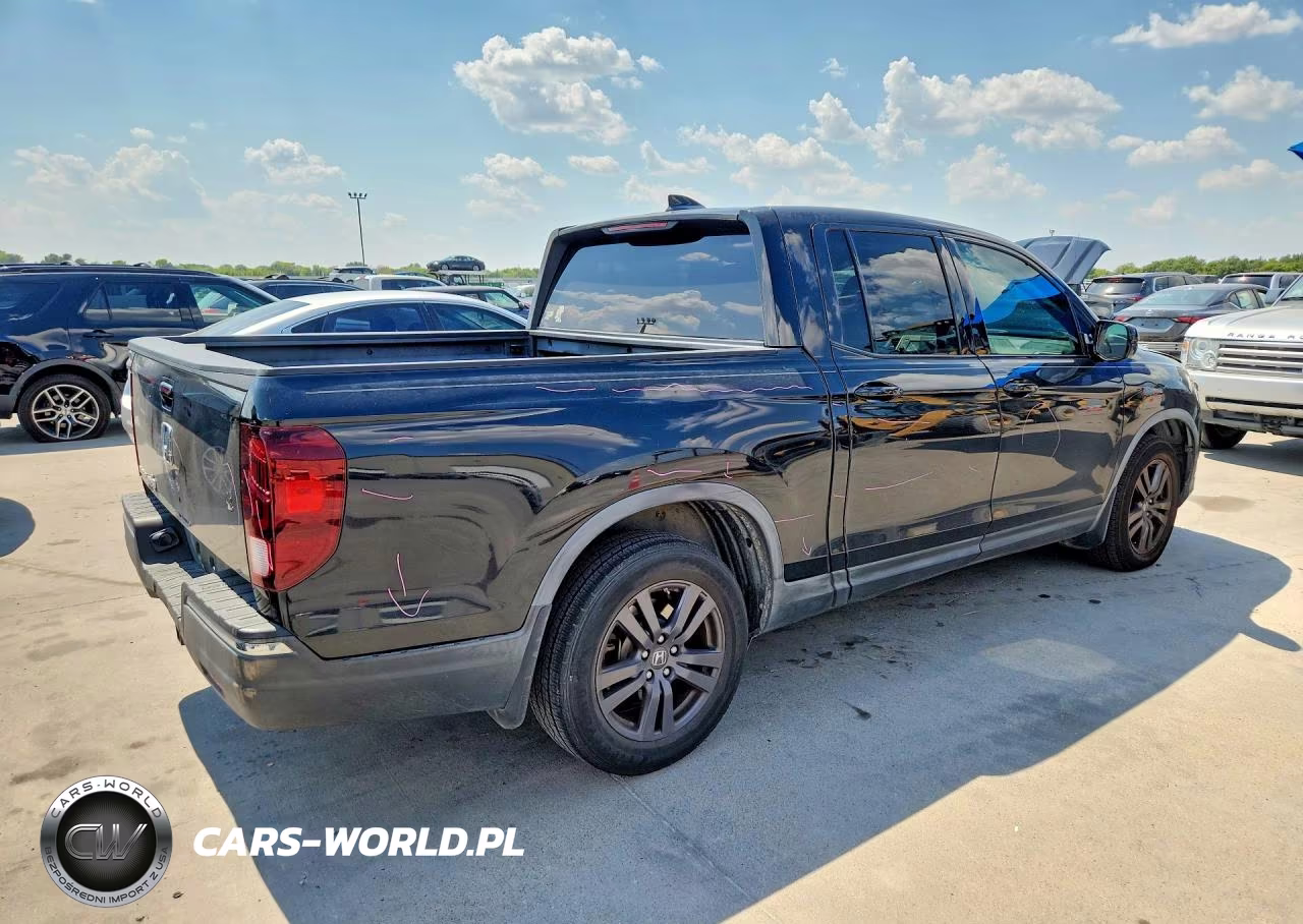 2019 Honda Ridgeline Sport VIN:5FPYK2F1XKB002794 - 3