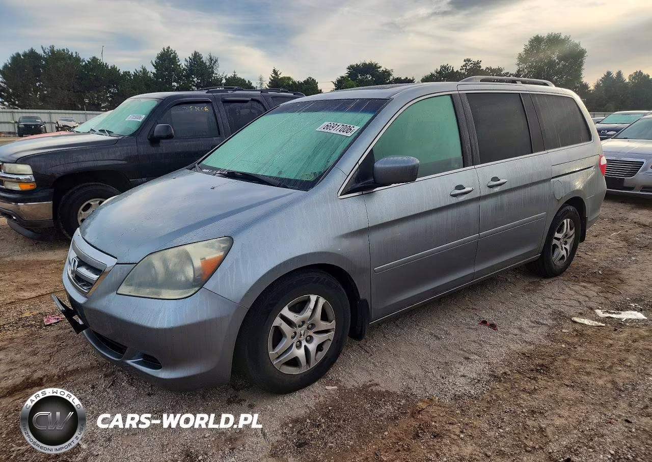 2006 Honda Odyssey Exl VIN:5FNRL38726B121561 - 1