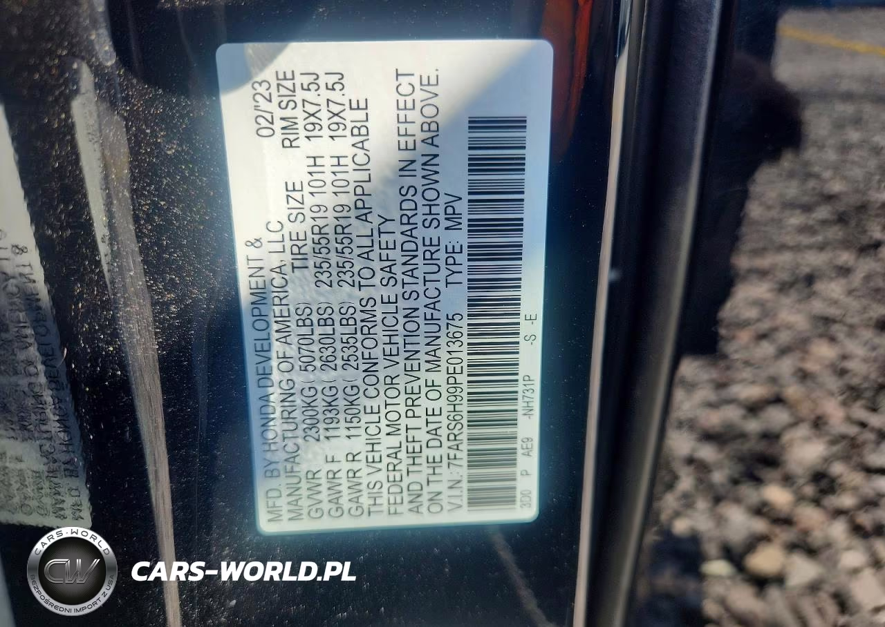 2023 Honda Cr-V Sport Touring VIN:7FARS6H99PE013675 - 13