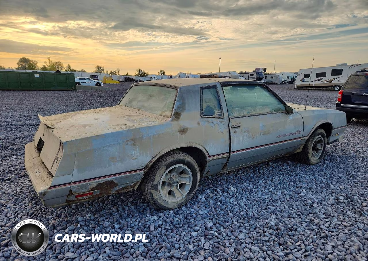 1986 Chevrolet Monte Carlo VIN:1G1GZ37G4GR159885 - 3