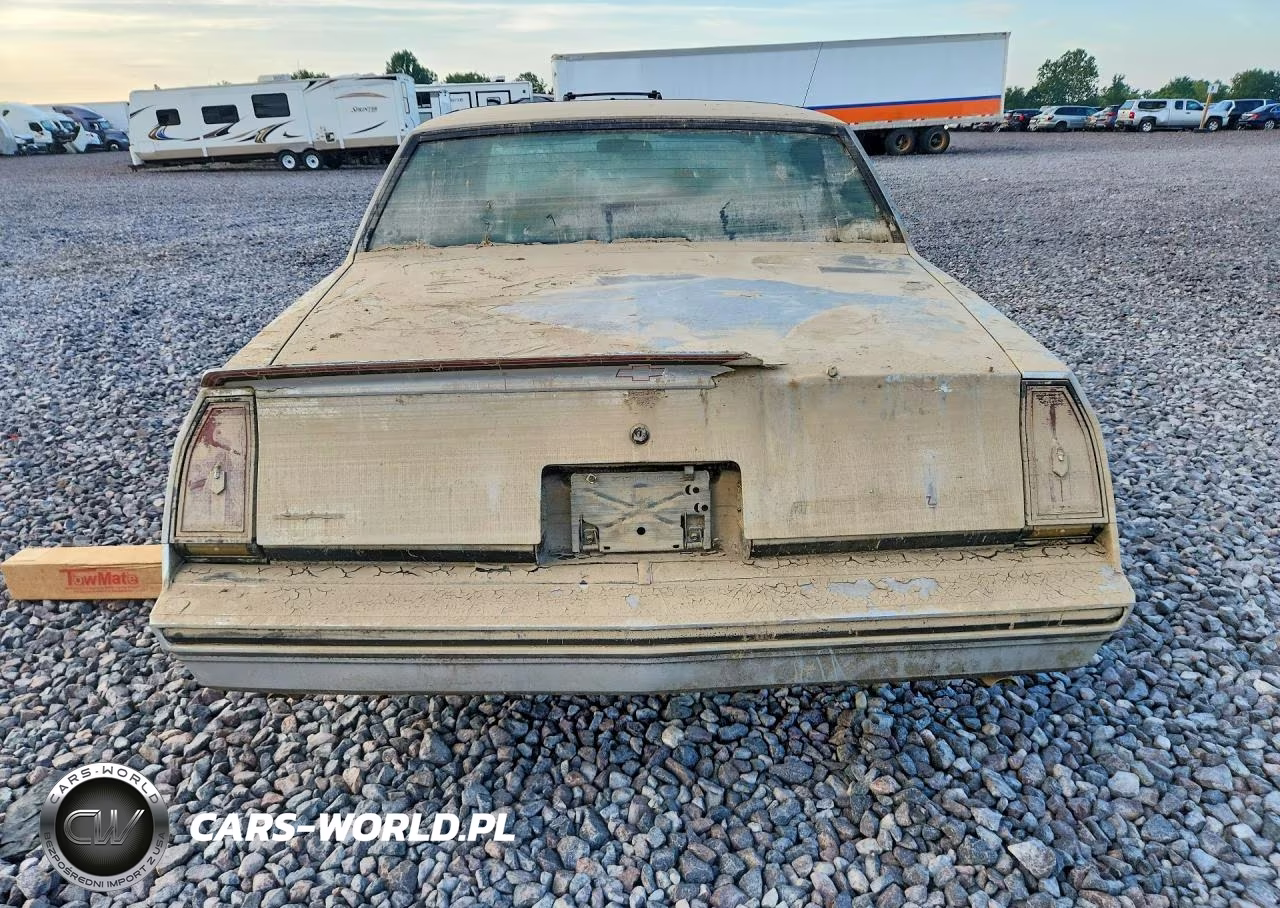 1986 Chevrolet Monte Carlo VIN:1G1GZ37G4GR159885 - 6