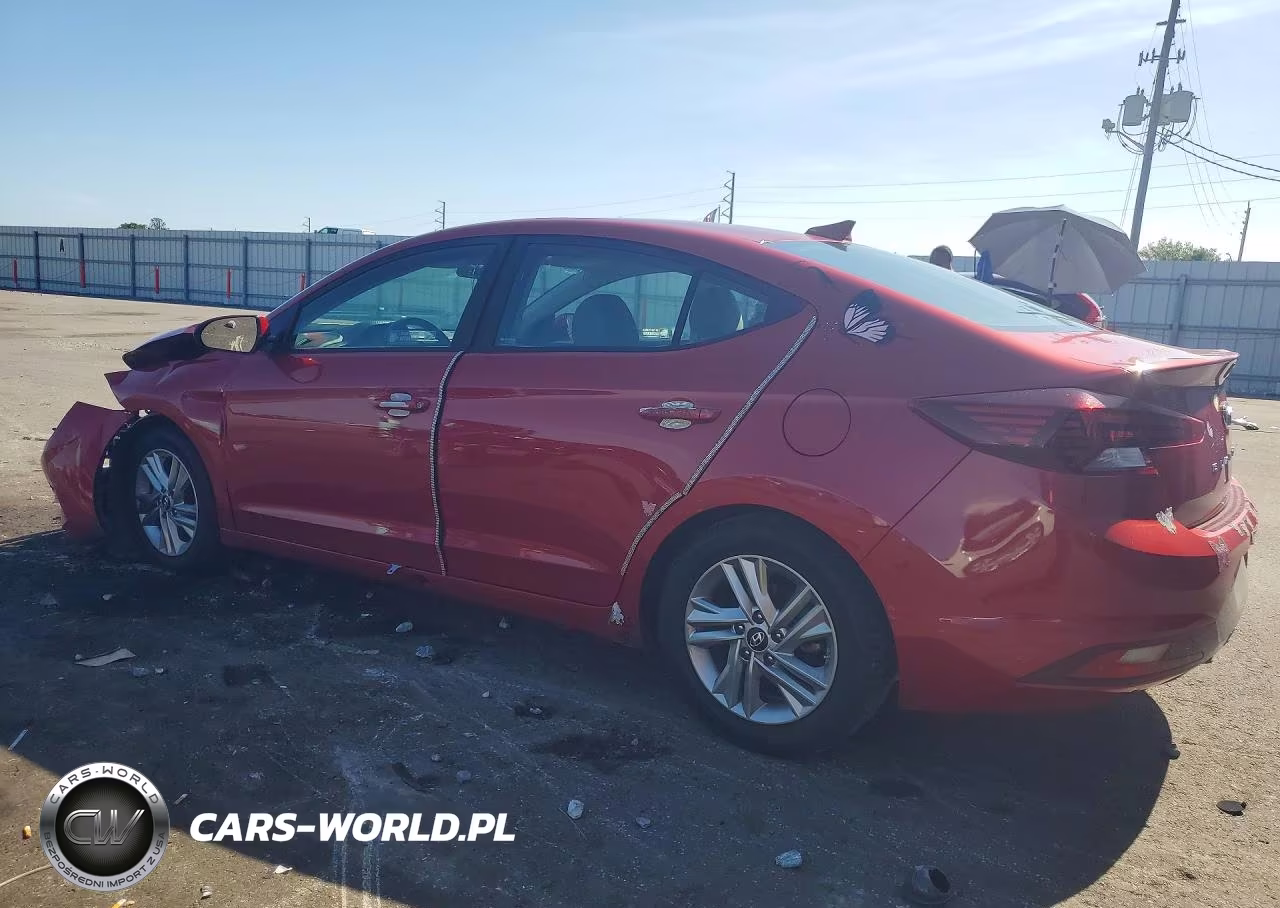 2019 Hyundai Elantra Sel VIN:5NPD84LF2KH458128 - 2