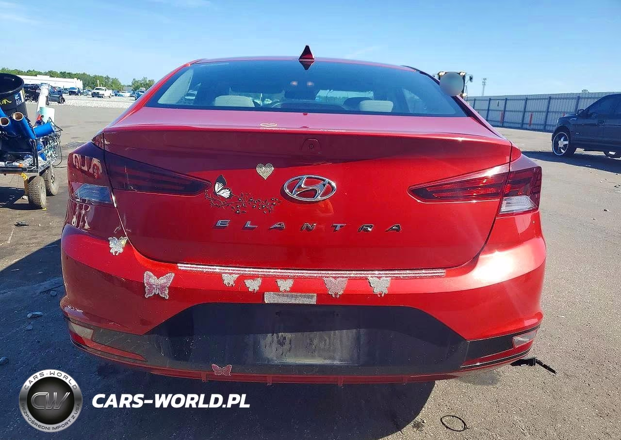 2019 Hyundai Elantra Sel VIN:5NPD84LF2KH458128 - 6