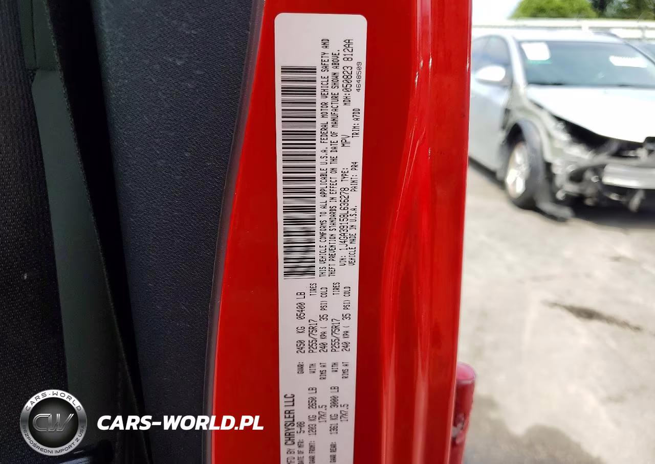 2008 Jeep Wrangler Unlimited X VIN:1J4GA39158L636278 - 13
