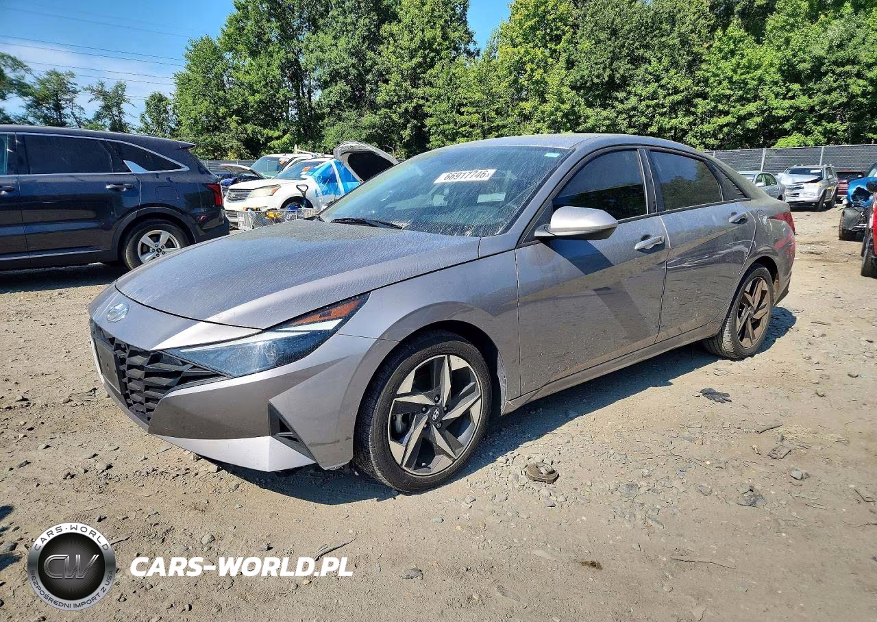 2023 Hyundai Elantra Sel VIN:KMHLS4AG4PU389038 - 1