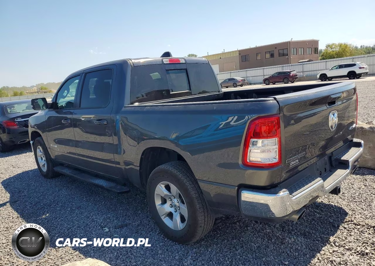 2021 Ram 1500 Big Horn-Lone Star VIN:1C6SRFFT7MN633002 - 2