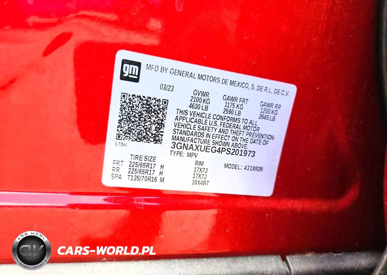 2023 Chevrolet Equinox Lt VIN:3GNAXUEG4PS201973 - 13
