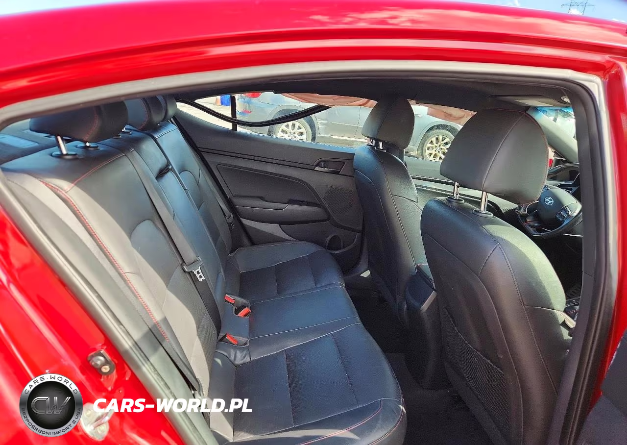 2019 Hyundai Elantra Sport VIN:KMHD04LB4KU856155 - 10
