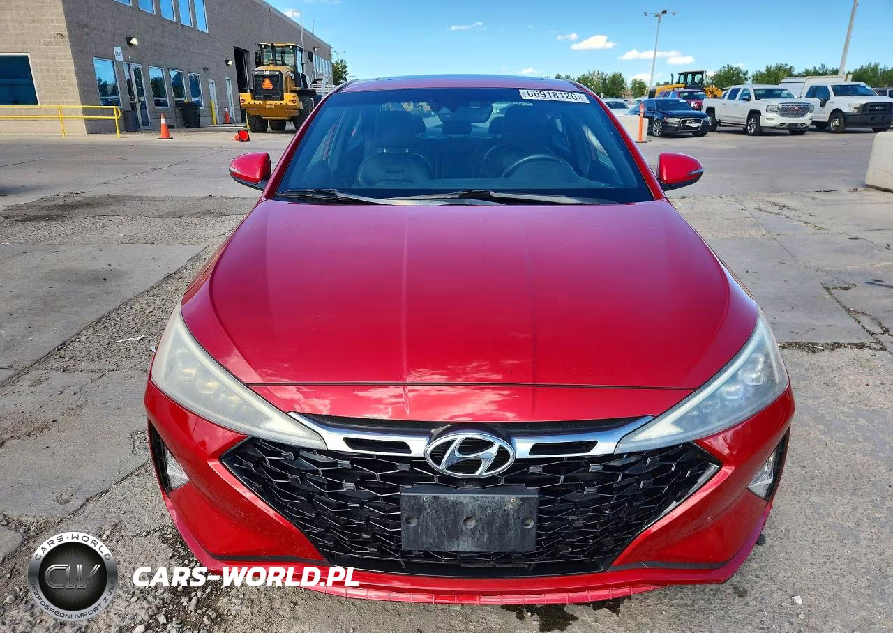 2019 Hyundai Elantra Sport VIN:KMHD04LB4KU856155 - 5