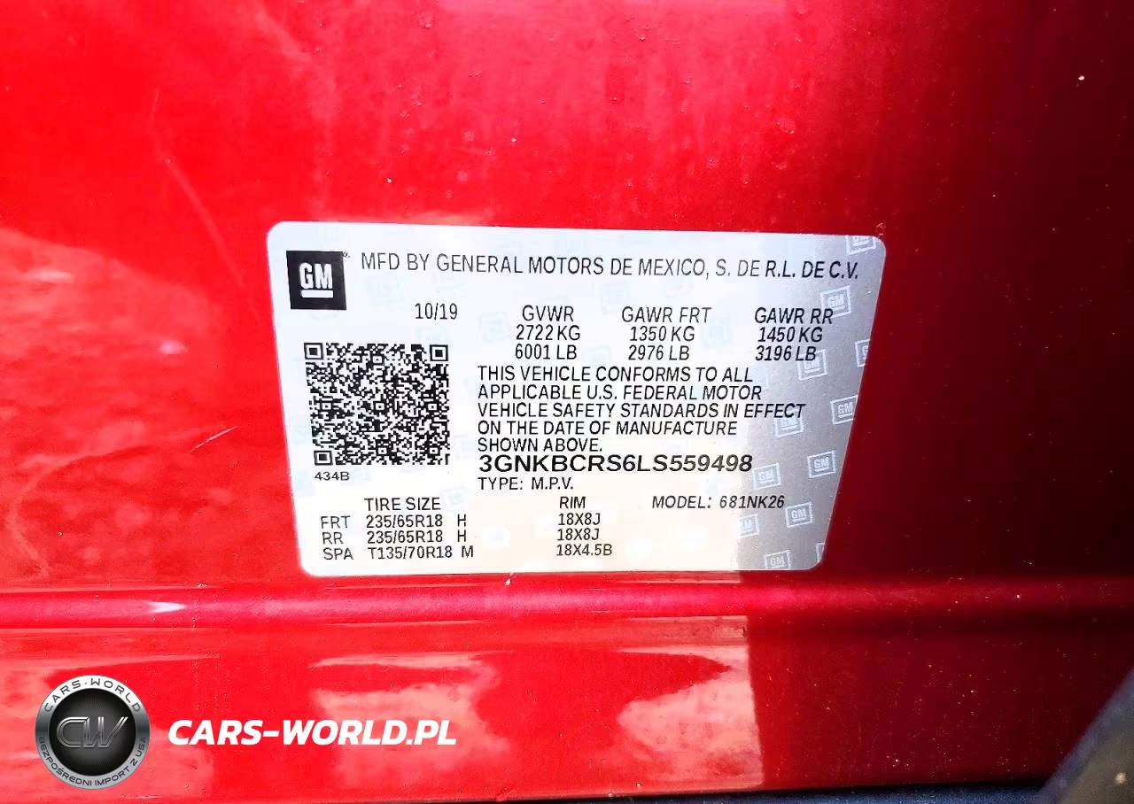 2020 Chevrolet Blazer 2Lt VIN:3GNKBCRS6LS559498 - 13