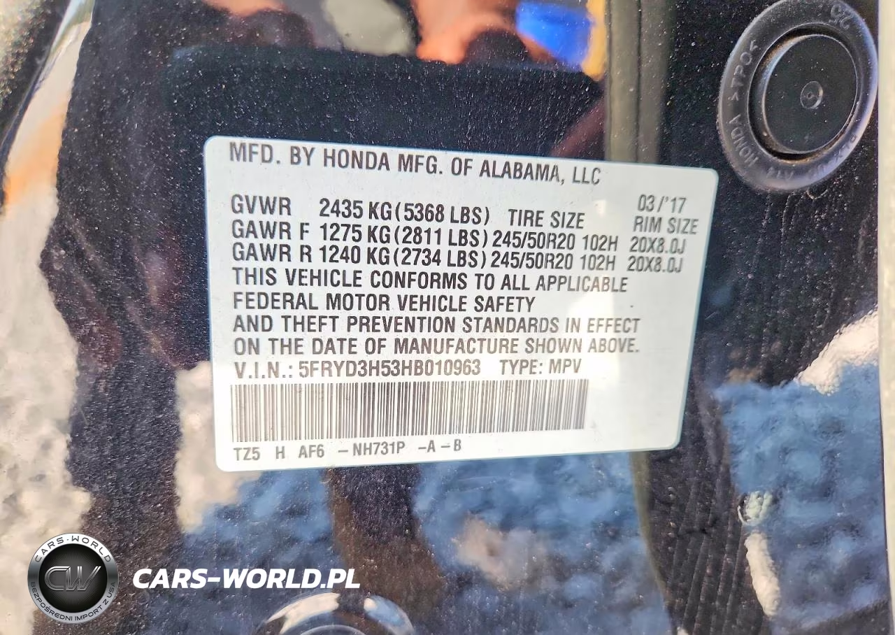 2017 Acura Mdx Technology VIN:5FRYD3H53HB010963 - 14