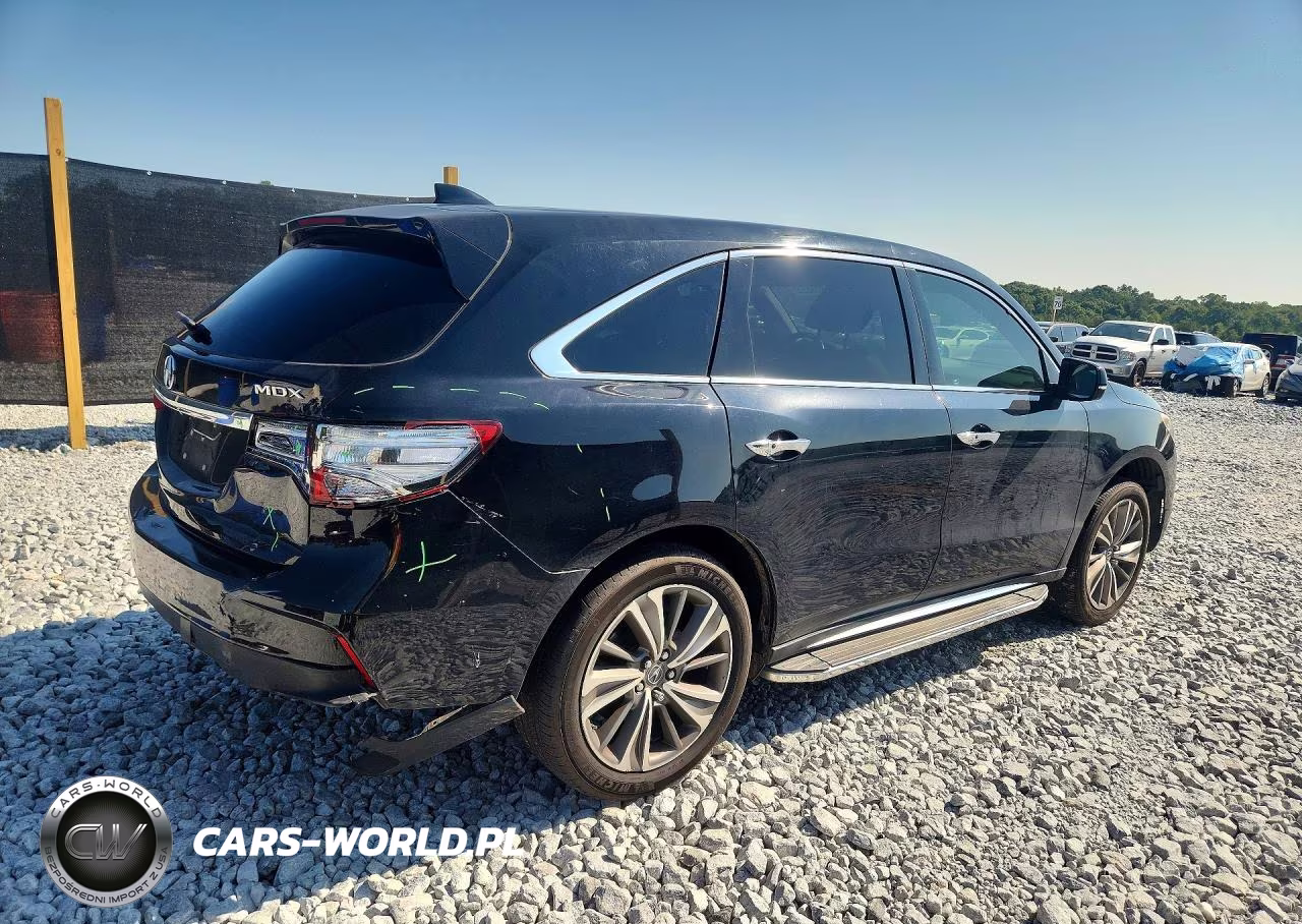 2017 Acura Mdx Technology VIN:5FRYD3H53HB010963 - 3