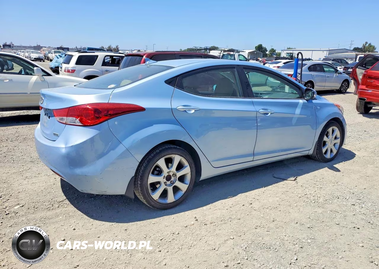 2013 Hyundai Elantra Limited VIN:KMHDH4AE9DU564218 - 3