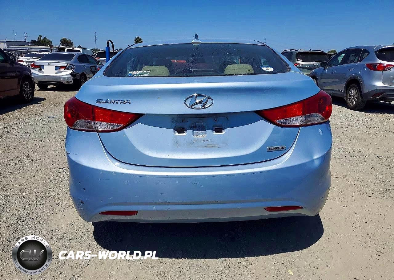 2013 Hyundai Elantra Limited VIN:KMHDH4AE9DU564218 - 6