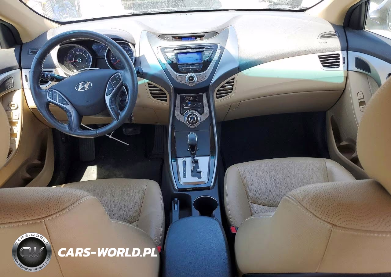2013 Hyundai Elantra Limited VIN:KMHDH4AE9DU564218 - 8