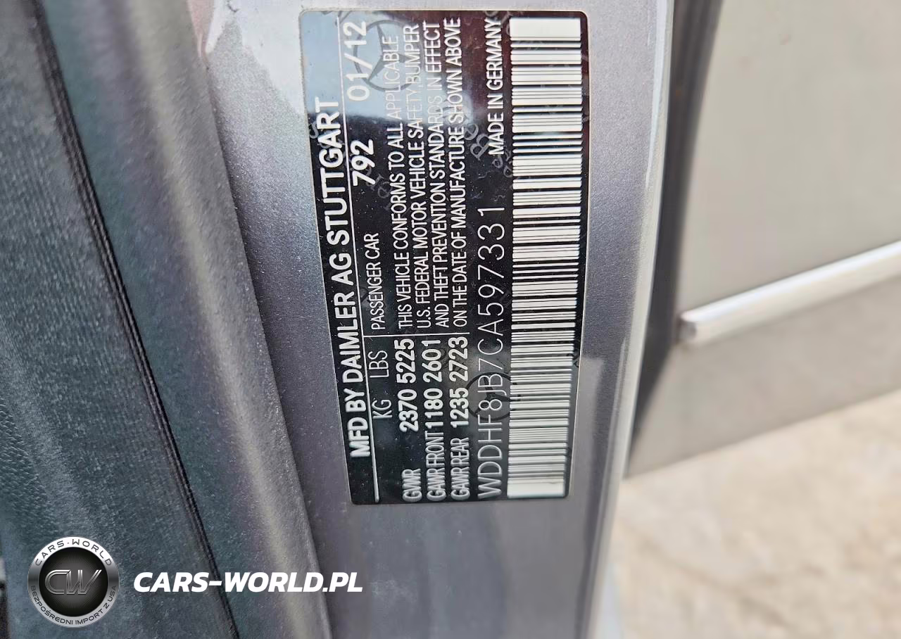 2012 Mercedes-Benz E 350 4Matic VIN:WDDHF8JB7CA597331 - 12