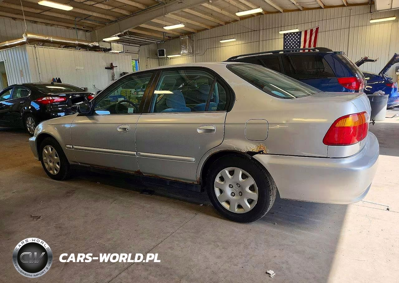 1999 Honda Civic Base VIN:2HGEJ6610XH595591 - 2