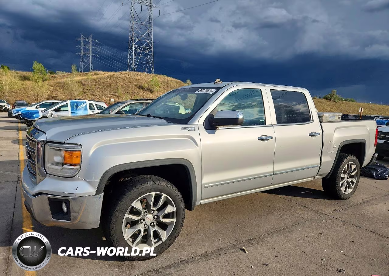 2014 GMC Sierra K1500 Slt VIN:3GTU2VEC7EG302173 - 1