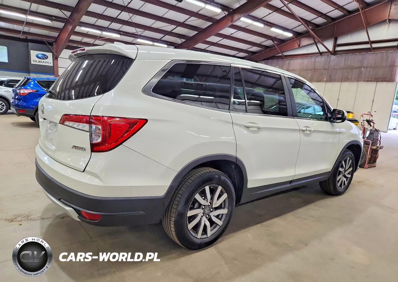 2019 Honda Pilot Exl VIN:5FNYF6H59KB046175 - 3