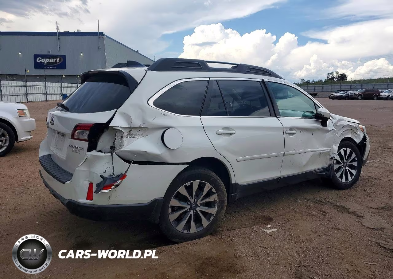 2017 Subaru Outback 2.5I Limited VIN:4S4BSANC3H3210187 - 3