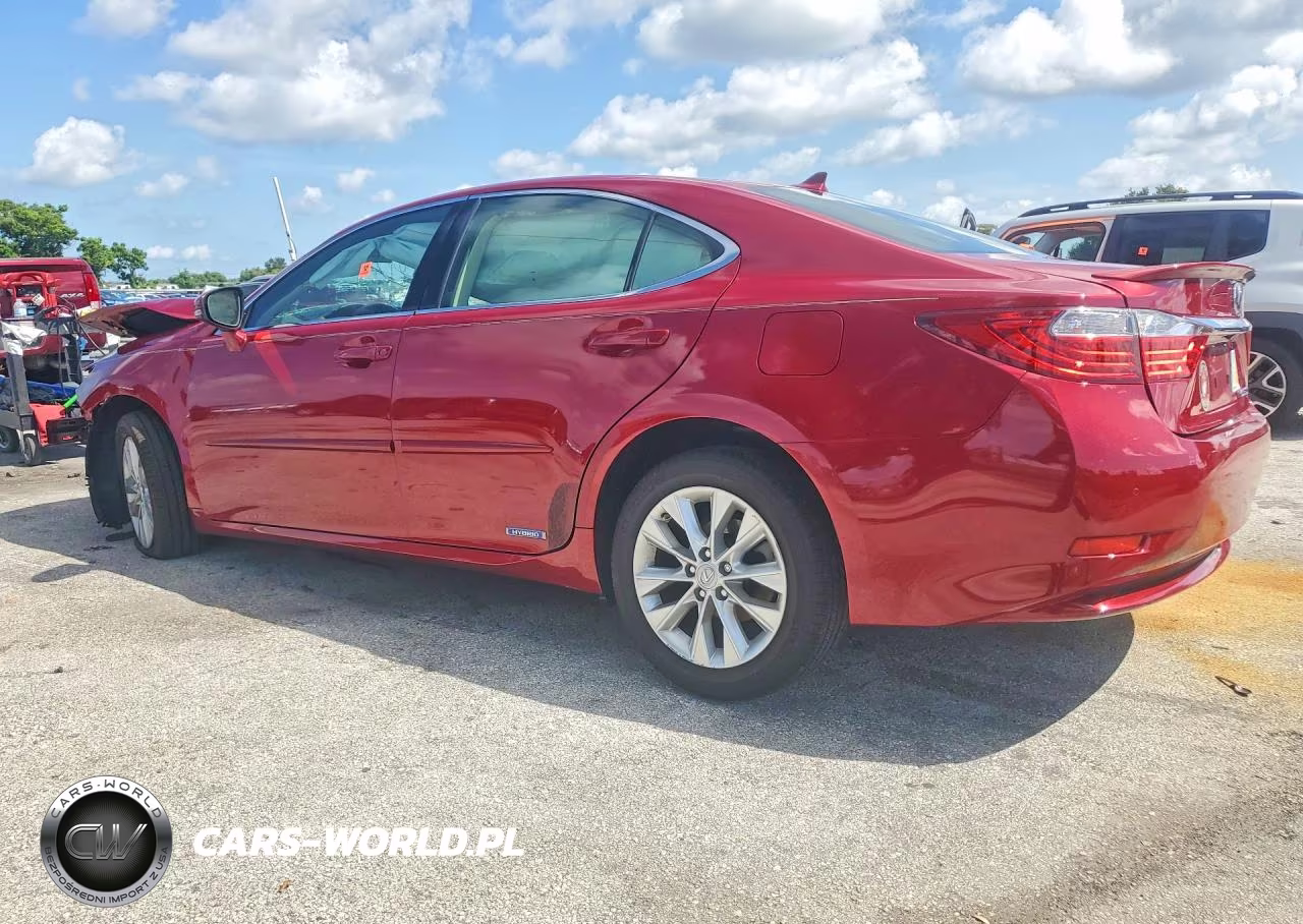 2014 Lexus Es 300H VIN:JTHBW1GG4E2053620 - 2