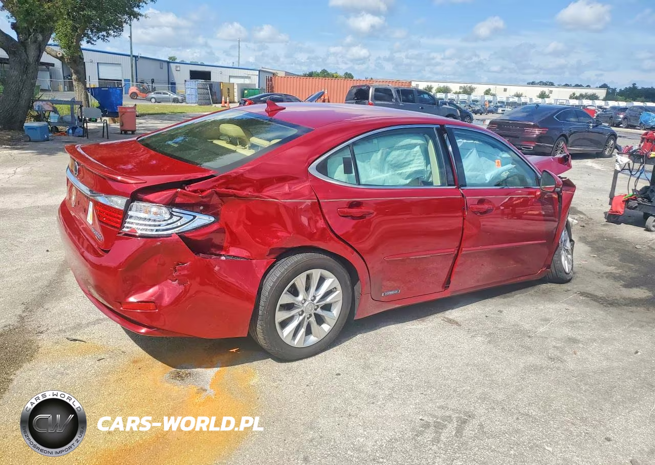 2014 Lexus Es 300H VIN:JTHBW1GG4E2053620 - 3