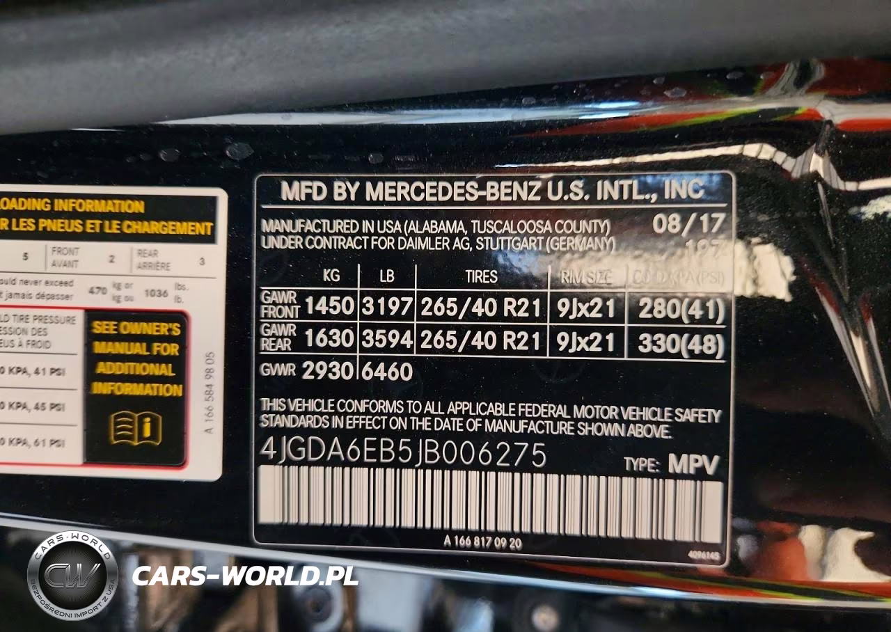 2018 Mercedes-Benz Gle 43 Amg VIN:4JGDA6EB5JB006275 - 13