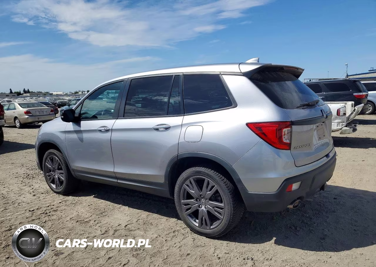 2021 Honda Passport Exl VIN:5FNYF8H55MB033535 - 2